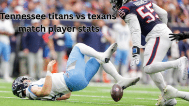 Tennessee titans vs texans match player stats