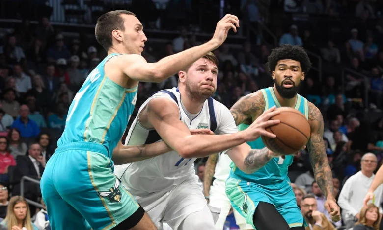 Dallas mavericks vs charlotte hornets match player stats