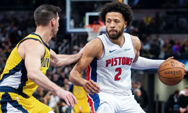 Detroit pistons vs pacers match player stats