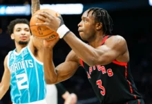 Charlotte hornets vs toronto raptors match player stats